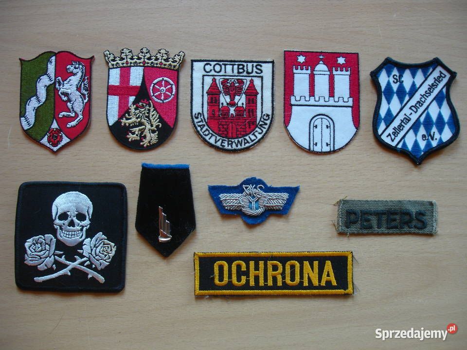 Naszywki kolekcjonerskie Zielona Góra