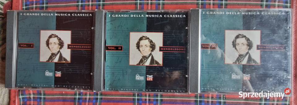 I Grandi Della Musica Classica Mendelssohn 3CD CD Kraków