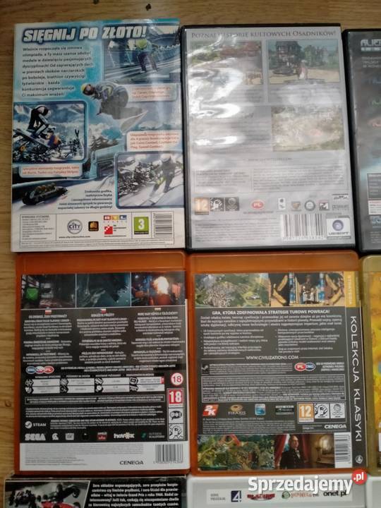 sprzedaży dotyczy 22 gier