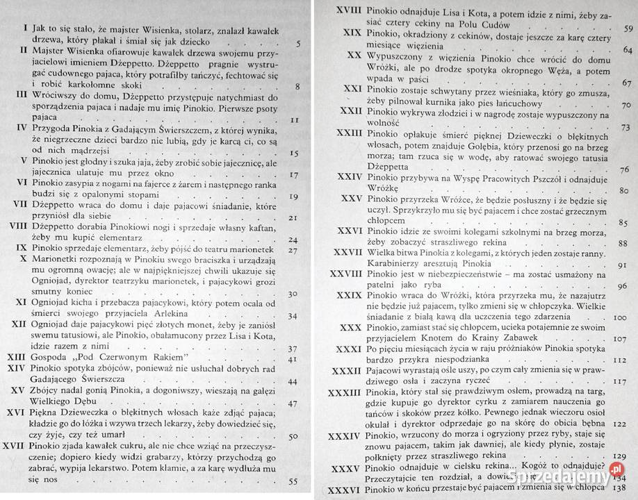 Pinokio Carlo Collodi twarda Chełm