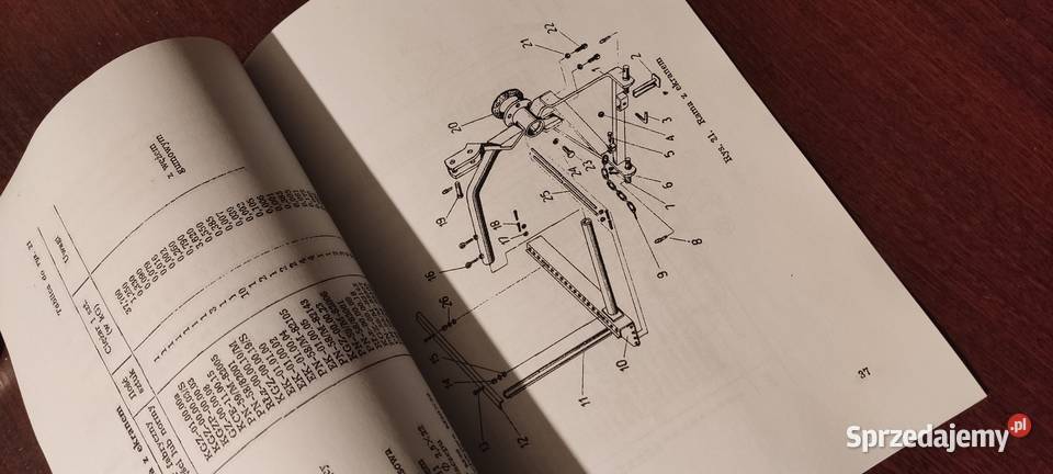 Kgz1 kopaczka Pionier instrukcja i katalog Stalowa Wola