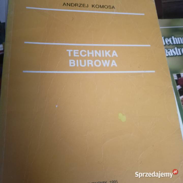 Technika biurowa Komosy podręcznik Trójmiasto Gdańsk