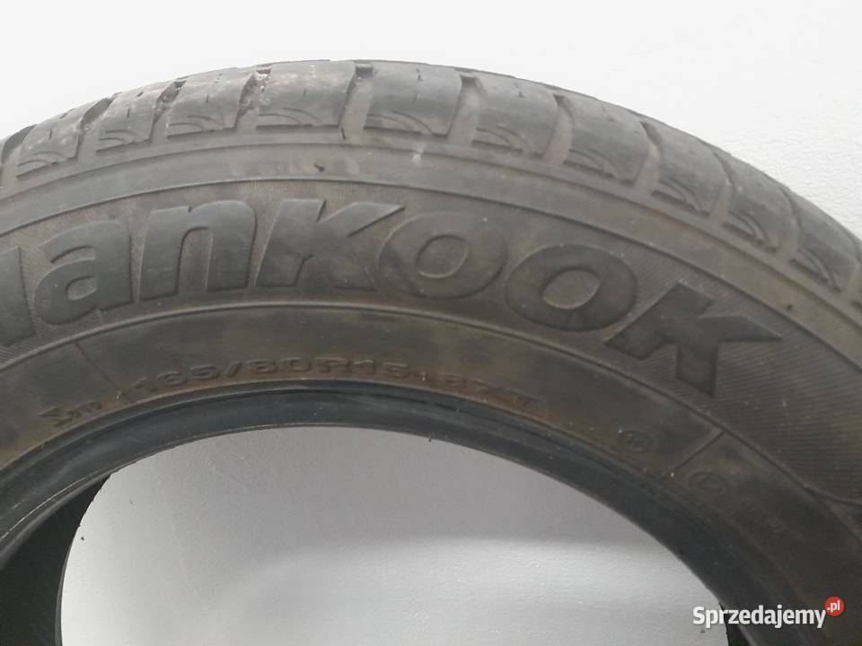 2 x opona hankook 165 80 R 15 optimo K715 Sieradz