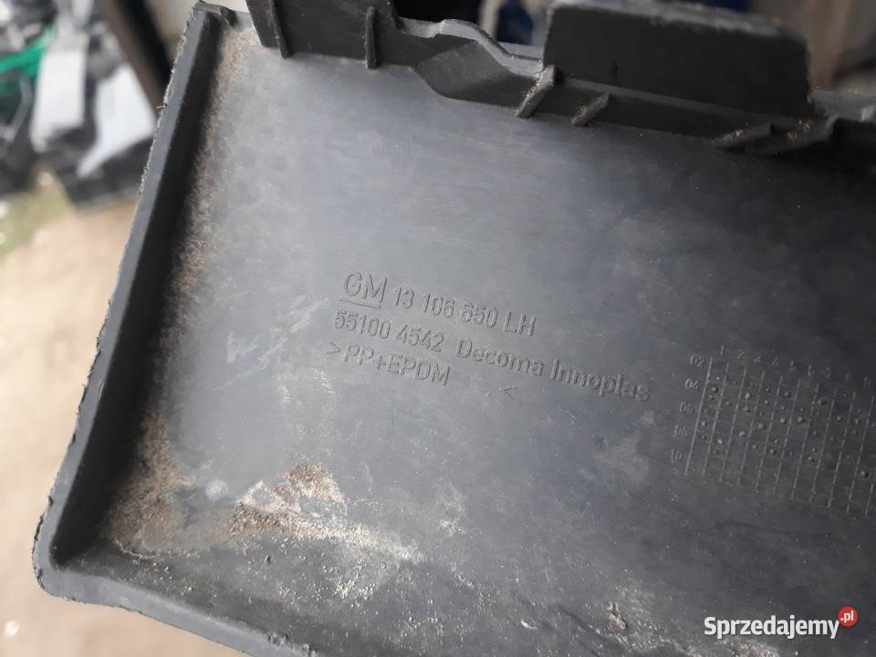 OPEL VECTRA C GTS HOKEJ SPOILER LEWY PRZÓD osobowe