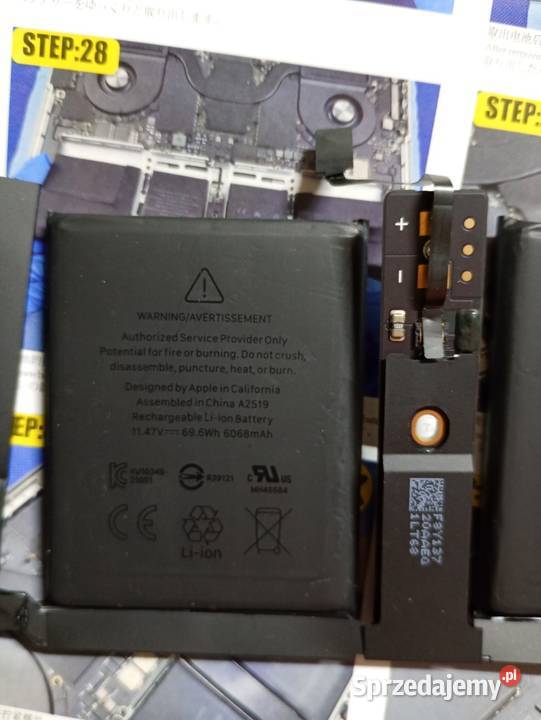 Baterie do MacBook Pro 14 Model A2442 bateria Baterie i akumulatory Przysucha