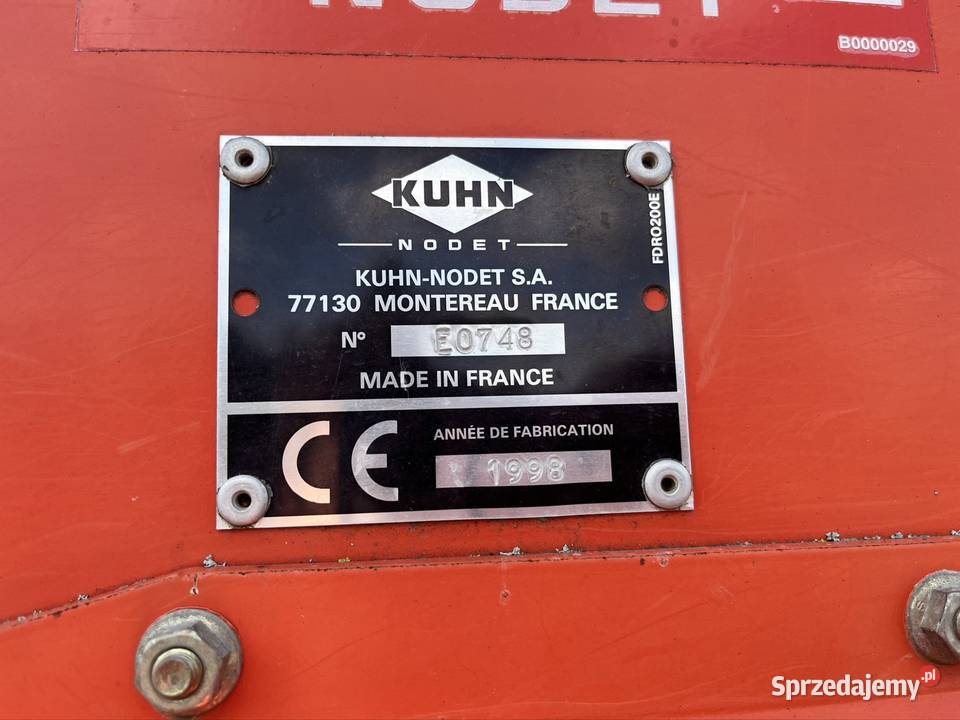 Siewnik nabudowany kuhn M4000 nodet Gościszów sprzedam