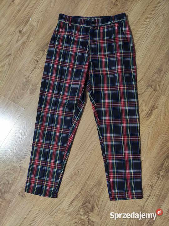 Spodnie w kratę AGORA Hajnówka