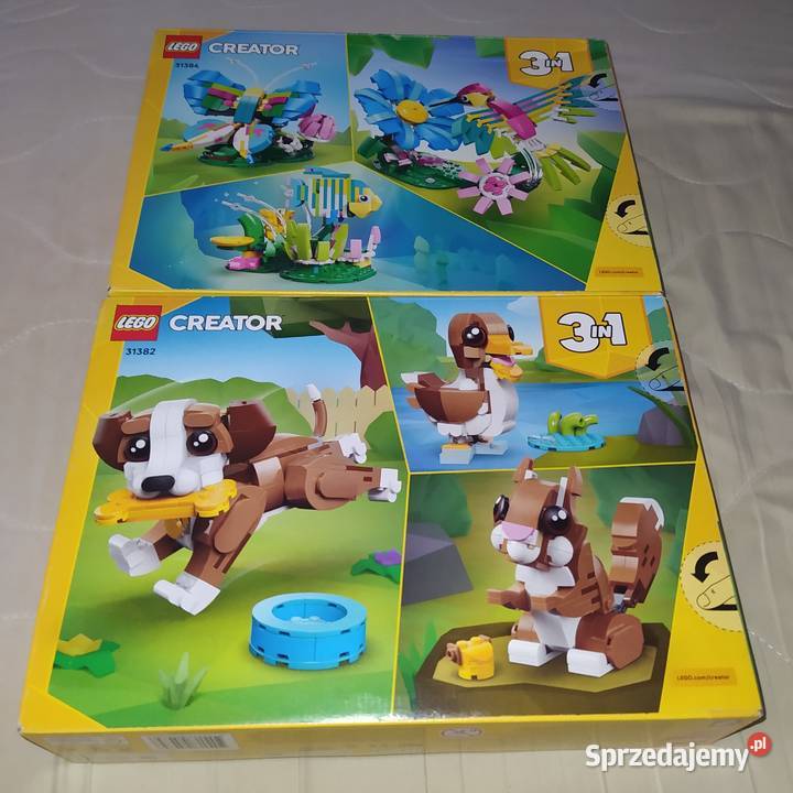 Lego Creator dwa zestawy 5 lat+