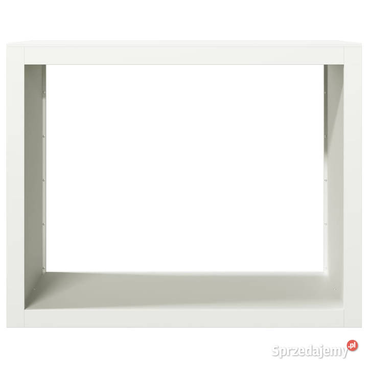 Stojak na drewno opałowe biały 100x40x80 stalowy mazowieckie Warszawa