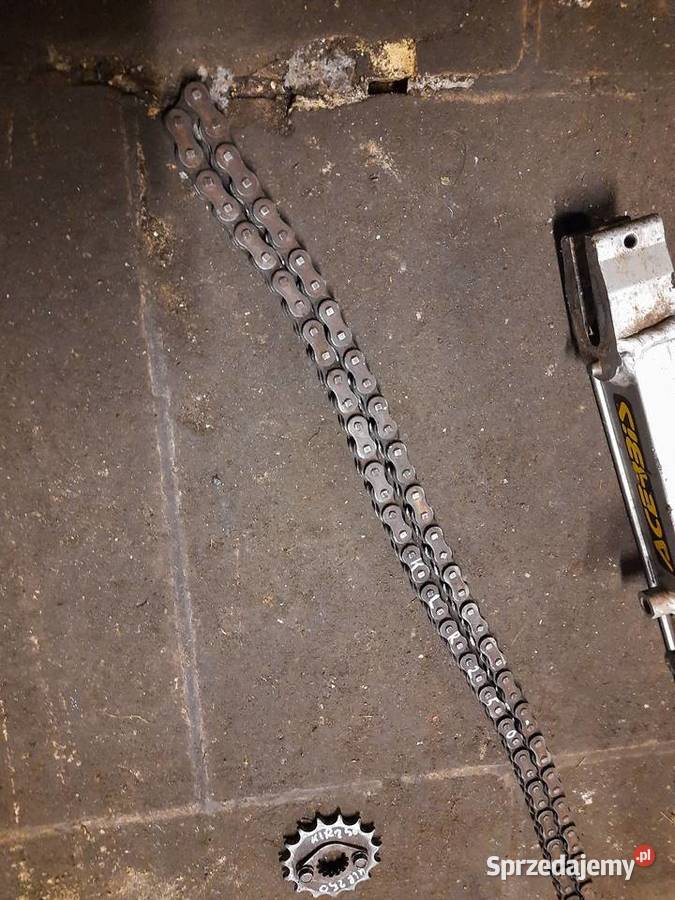 Kawasaki klr 250 napęd zębatka łańcuch klr250 Jelenia Góra