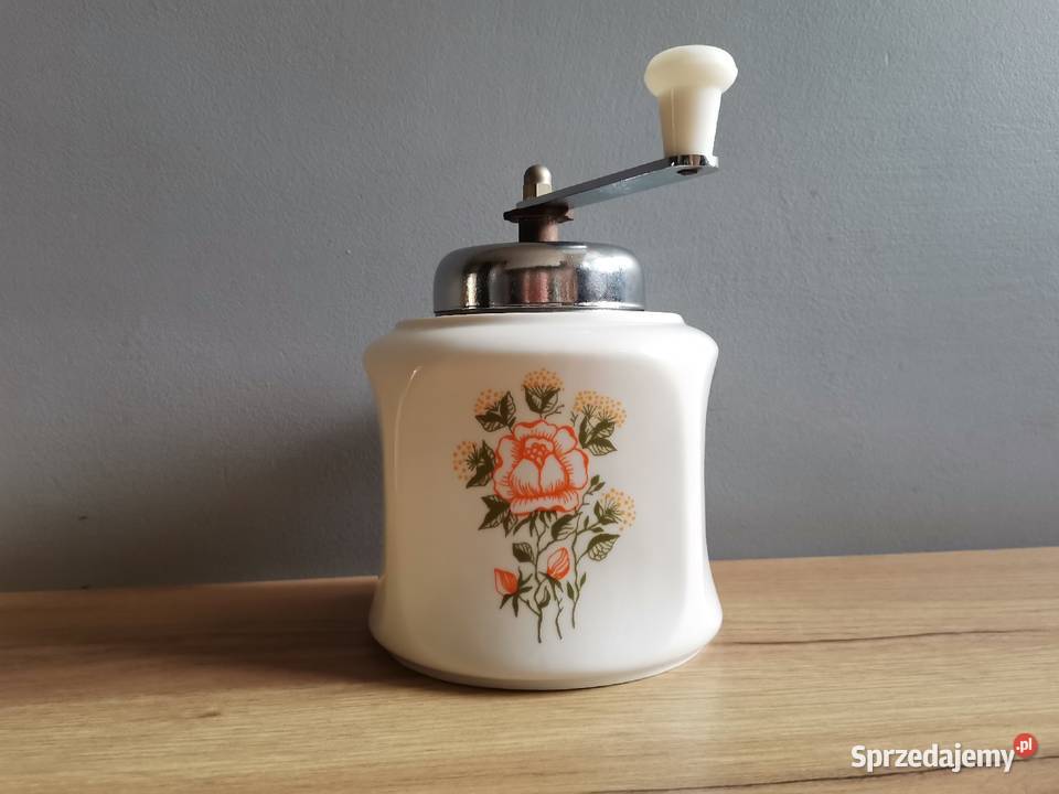 Stary porcelanowy młynek porcelana Ćmielów