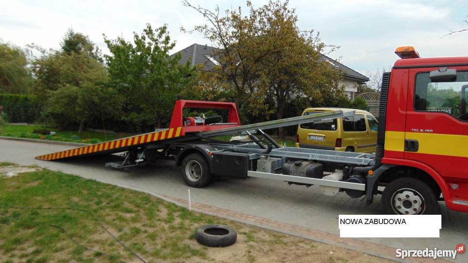 Man TGL 8180 Pomoc Drogowa Płyta Hydrauliczna Zawiercie