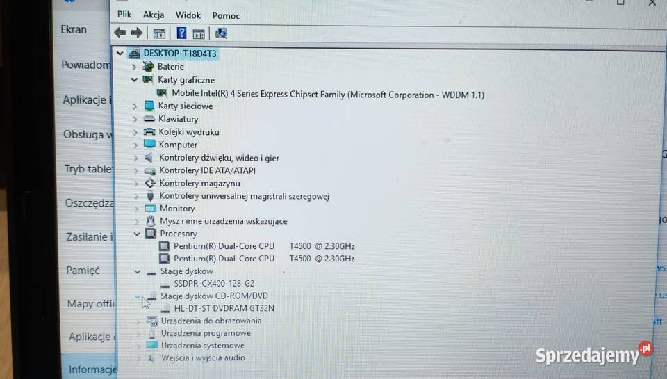 Dwa laptopy Asus X550c i K50ij Częstochowa sprzedam