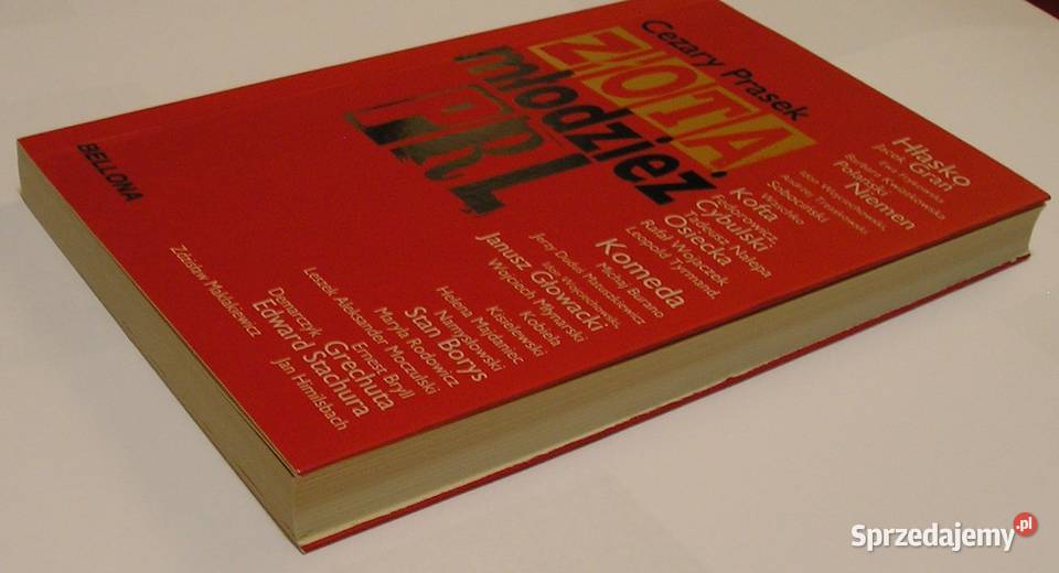 ZŁOTA MŁODZIEŻ PRL CEZARY PRASEK 2010 NOWA łódzkie Łódź