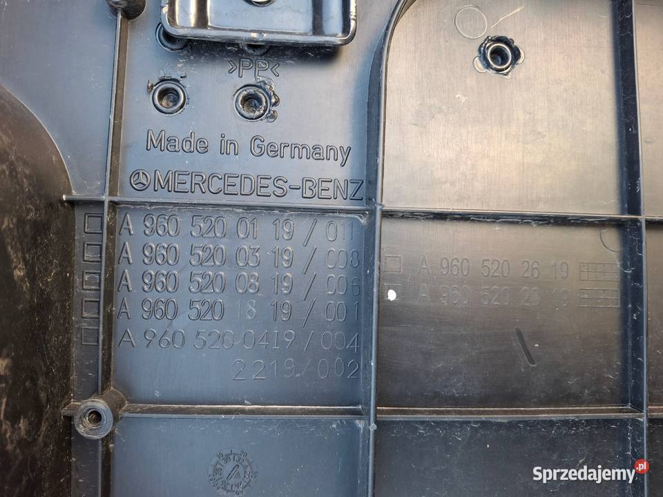 MERCEDES ACTROS MP4 BŁOTNIK CHLAPACZ NADKOLE Bieleń