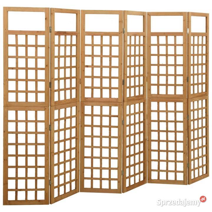 vidaXL Parawan pokojowy 6panelowytrejaż drewno Warszawa