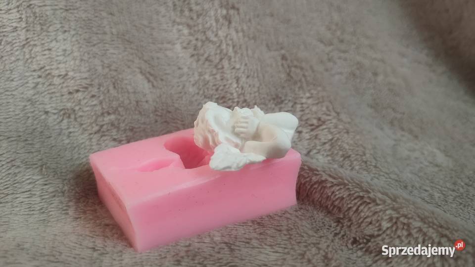 Forma silikonowa anioł aniołek amor amorek z śląskie Tarnowskie Góry
