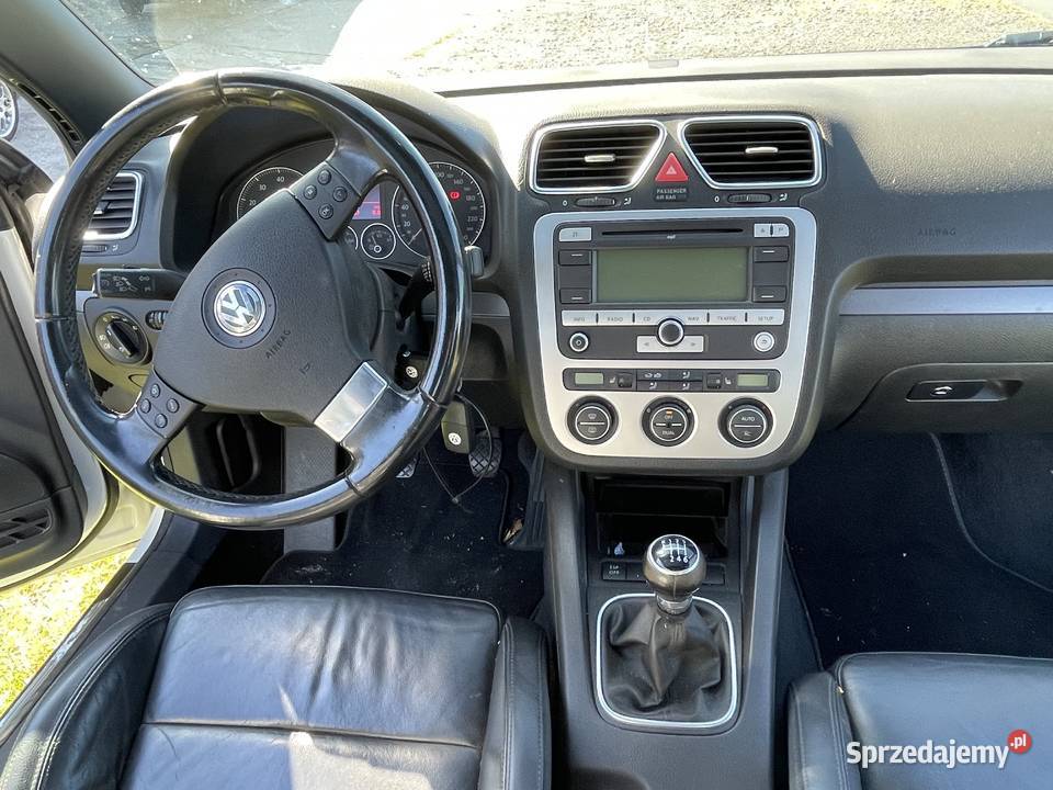 Volkswagen Eos 20 VW TSI 200 skórzana tapicerka nieuszkodzony Kożuchów sprzedam