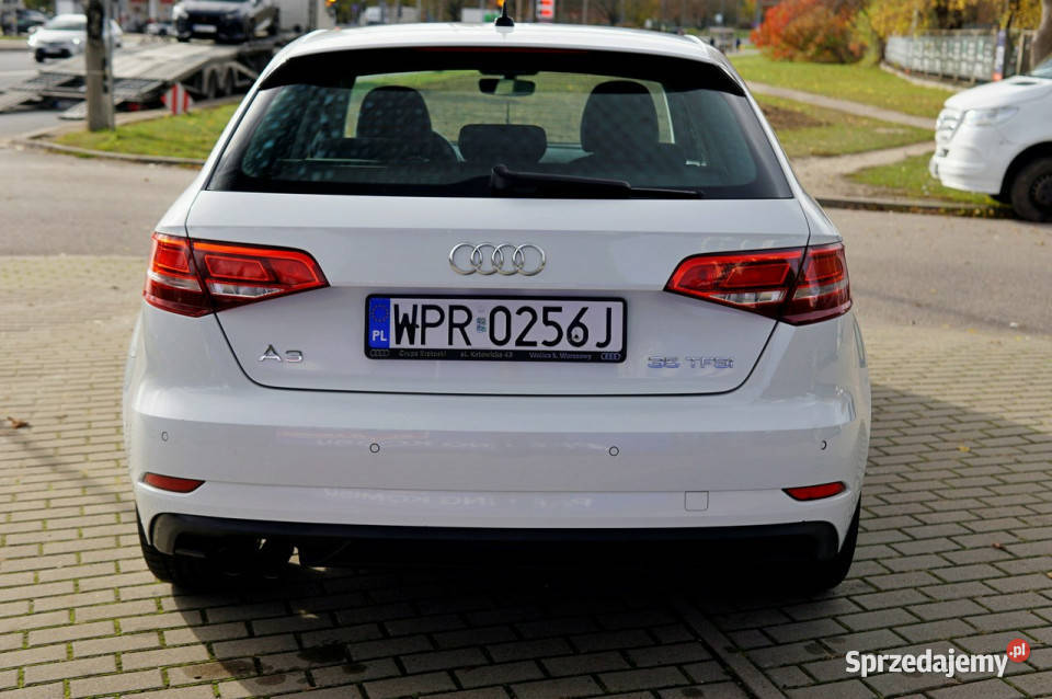 Audi A3 salon Polska bezwypadkowy 15 150 automat wielofunkcyjna kierownica Warszawa