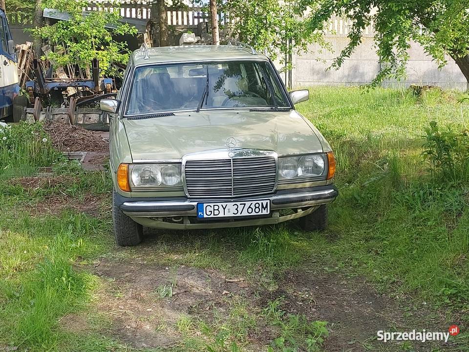 Mercedes w123 24 diesel kombi uszkodzony Bytów