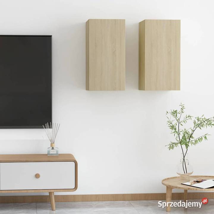 vidaXL Szafki telewizyjne 2 kolor dąb Warszawa