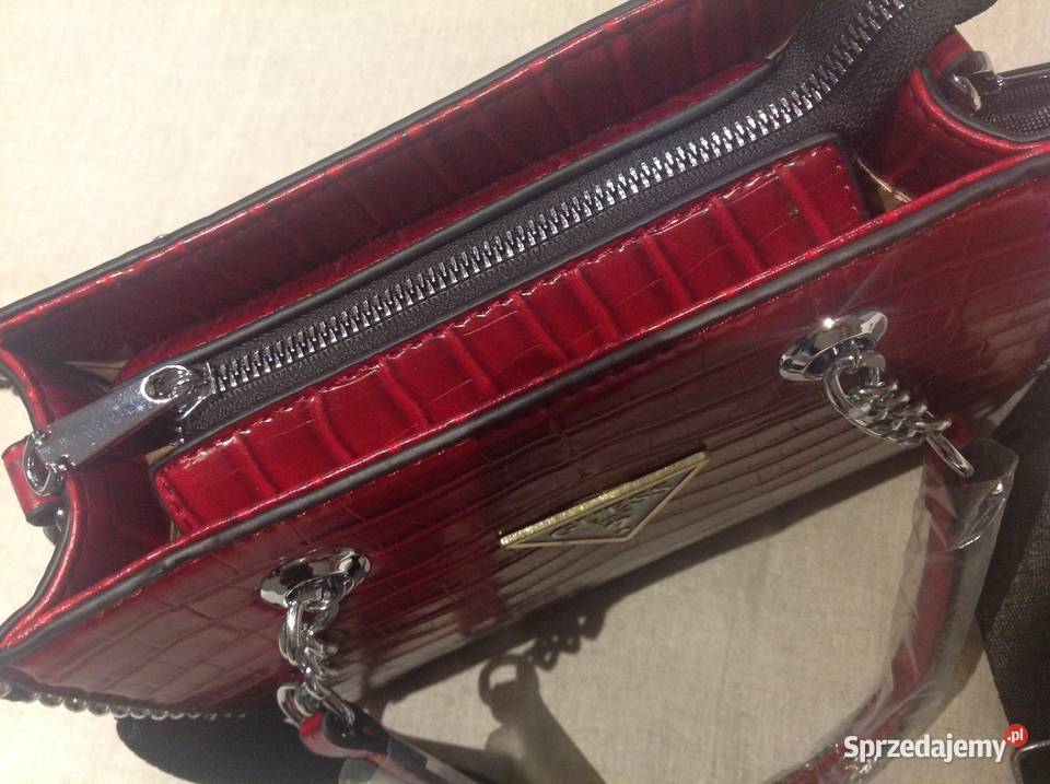 Torebka skórzana Damska GUESS Torby i torebki