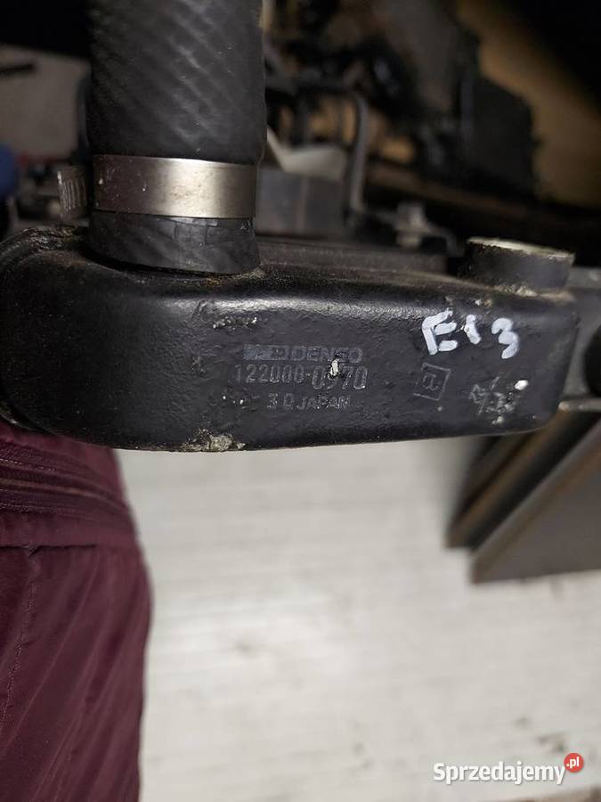 Kawasaki el 250 eliminator chłodnica wiatrak