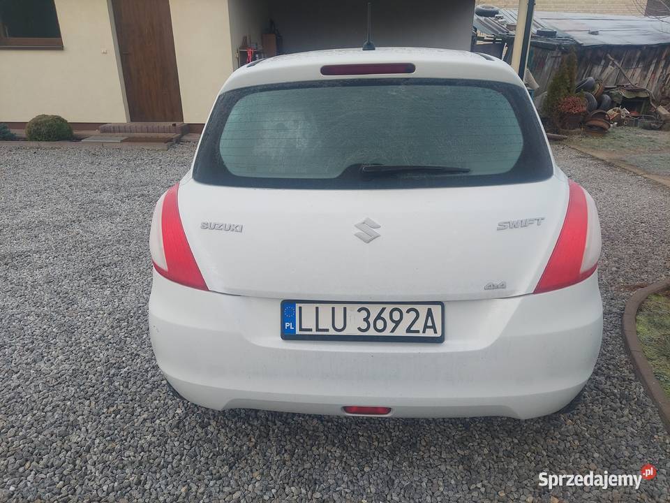 Suzuki swift 12 benzyna 4x4 lubelskie Stoczek Łukowski