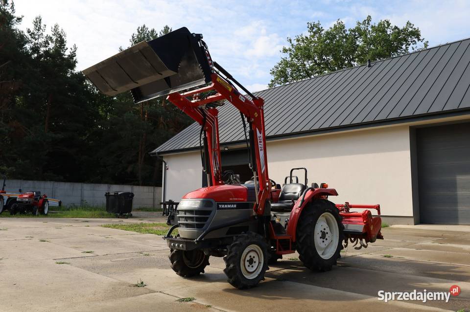 GLOBAL mini traktorek Yanmar RS24D z ładowaczem Rolnictwo dolnośląskie Milicz