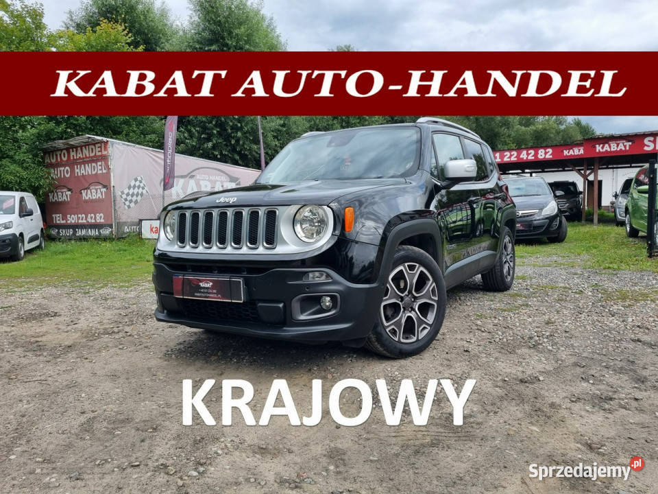 Jeep Renegade SALON I WŁ Automat Skóra Pdc x 2 światła do jazdy dziennej Szczecin