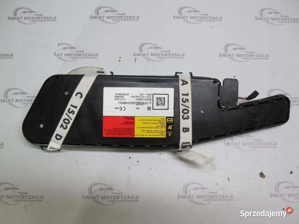 INSIGNIA A I LIFT 10r AIRBAG poduszka fotela