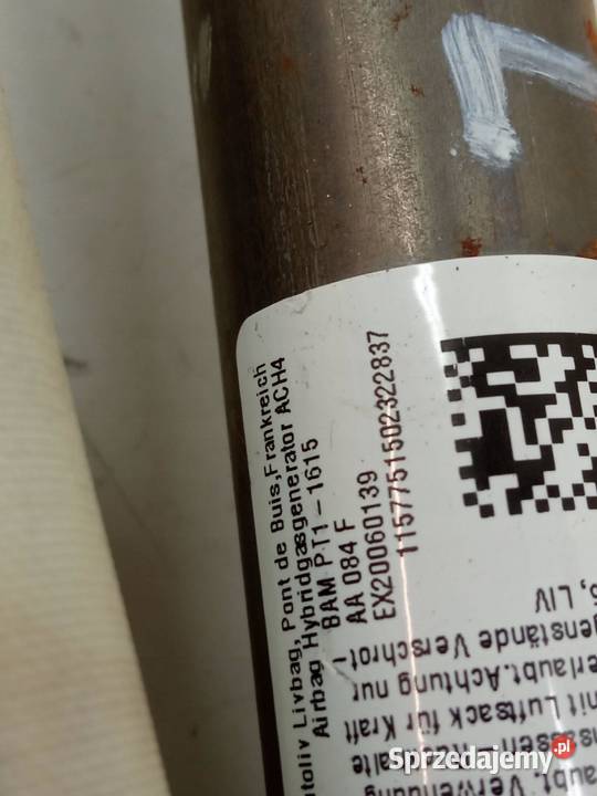 KURTYNA POWIETRZNA AIRBAG LEWA Bmw Seria 1 II osobowe sprzedam