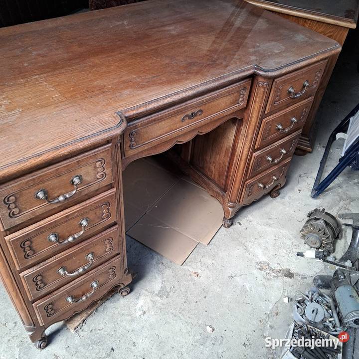 Biurko drewniane Rozkopaczew