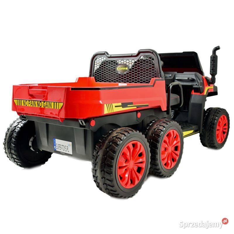 BUGGY 6 KOŁOWY 2 DZIECI WYWROTKA MIĘKKIE KOŁA Rowerki i pojazdy