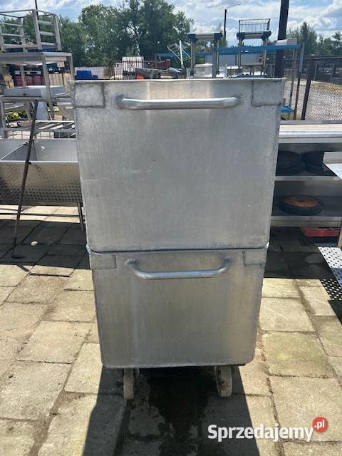 Zbiornik aluminiowy 70 x 83 x 60 na kółkach Głogówko