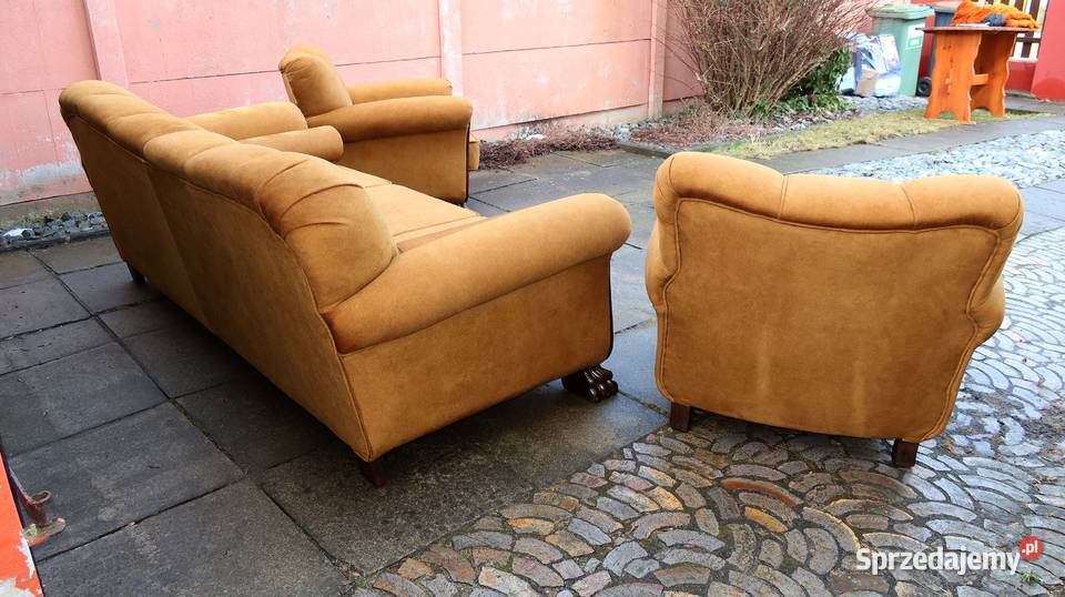 Wspaniały Komplet Wypoczynkowy Sofa 3 os 2