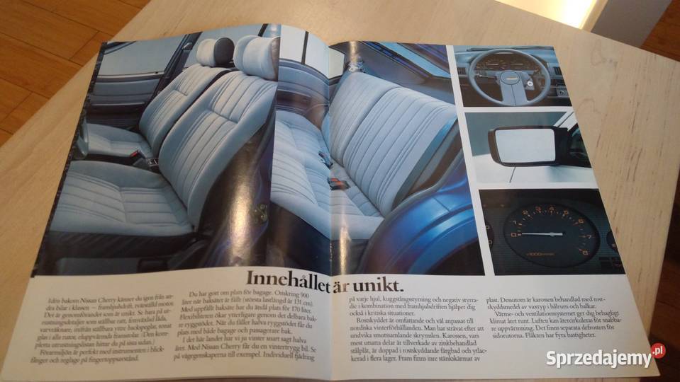 Nissan Cherry prospekt 1983 Pabianice