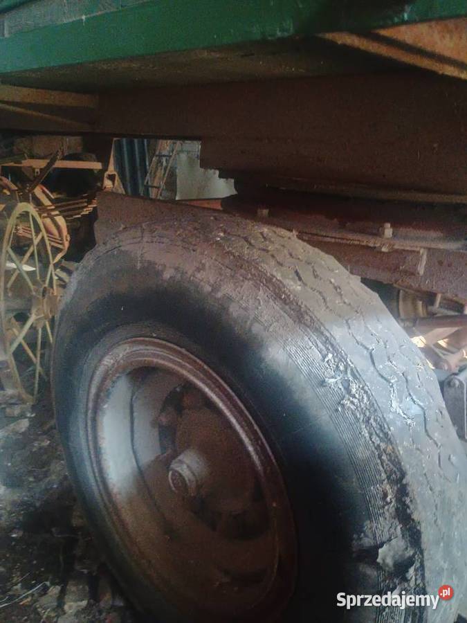 Przyczepa 6Ton sztywna Przyczepy rolnicze lubelskie Żółkiewka-Osada