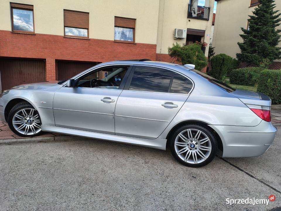 Piękne BMW E60 1806 cylindrów Paczków