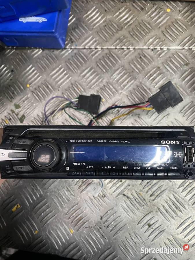 Radioodtwarzacz Samochodowy SONY CDXGT35U USB Ostrów Wielkopolski