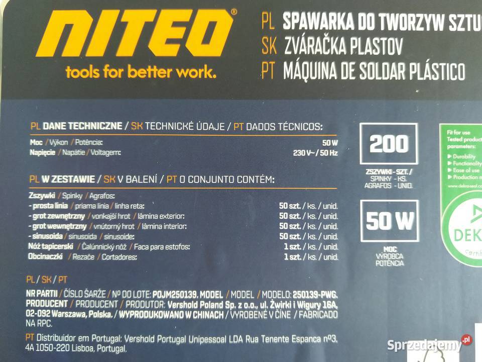 NAJTANIEJ Spawarka Do Tworzyw Sztucznych Zabrze