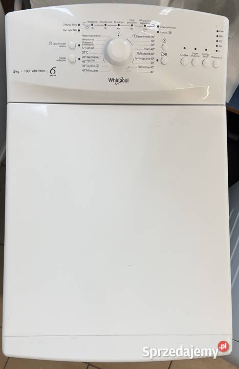 Outlet Agd Pralka Whirlpool TDLR5030L Warszawa 60cm Pralki i suszarki