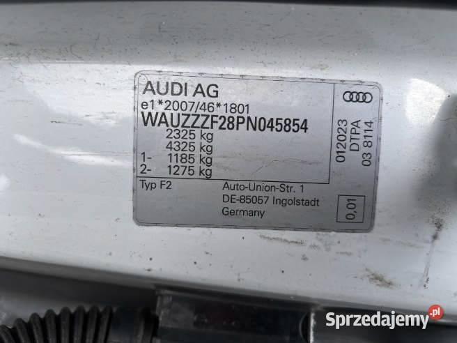 AUDI A6 2023 196800 ccm 204 Rok produkcji 2023 Samochody osobowe Warszawa