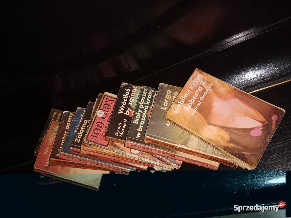 Zestaw 13 książek z PRL Kryminał i Sensacja Ruda Śląska