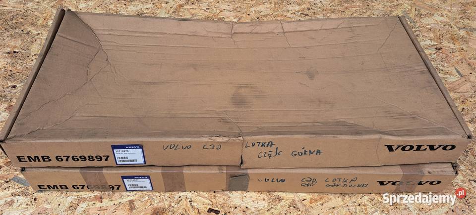 Spoiler lotka klapy bagażnika góra dół Volvo C30 osobowe Mielęcin