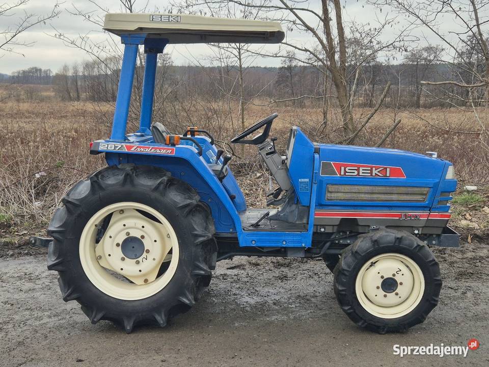 Traktorek ISEKI TU287F 28 44 Wspomaganie Iseki Małuszyn