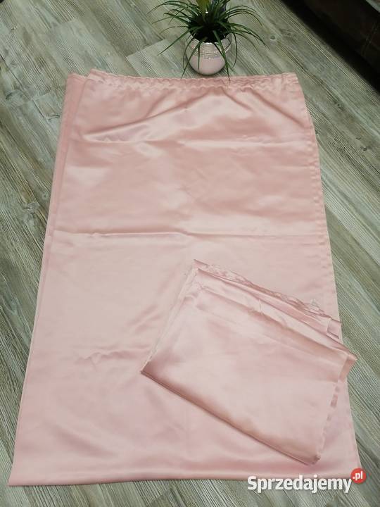 Zasłonki 3 sztuki 140x220 odcienie różowego Łódź sprzedam