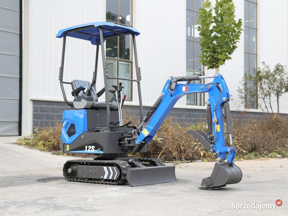 Minikoparka 12 t Mller Machinery MB 12 S silnik Gąsiennice Pleszew