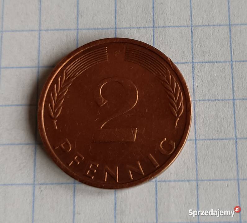 2 FENIGI 2 PFENNIG 1976 F NIEMCY Piszczac sprzedam