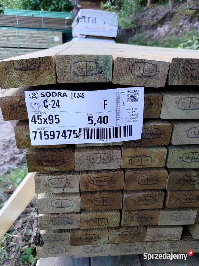 Legarkantówka impregnowana ciśnieniowo Czapielsk